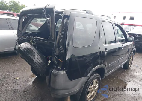 2004 Honda Cr-V Ex из США, поврежденный, VIN SHSRD78844U237136